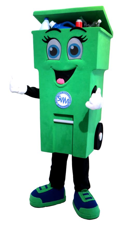 Paper disposal mascot tn